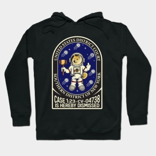 Doge w helmet / Crypto v. SEC ("CASE IS HEREBY DISMISSED") Hoodie